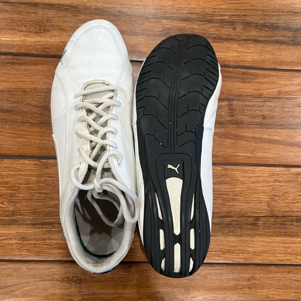 Men’s Size 10.5 White Puma sneakers